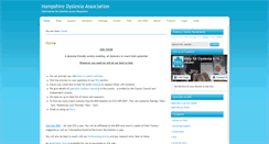 Desktop Screenshot of hantsda.org.uk